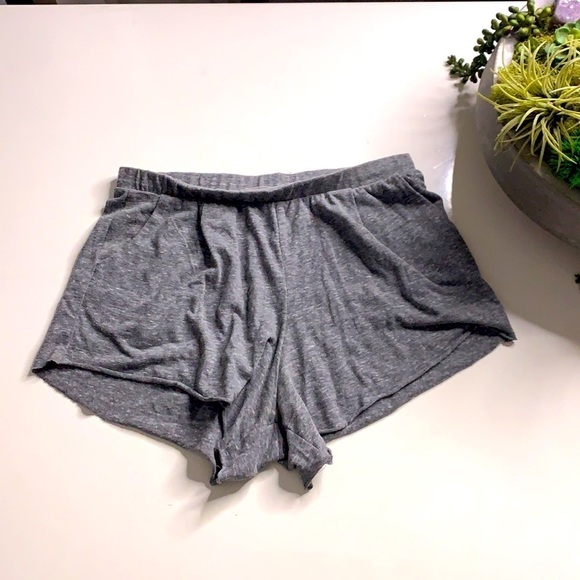 Honey Punch High Cut Grey Lounge Shortie shorts medium - Picture 1 of 5